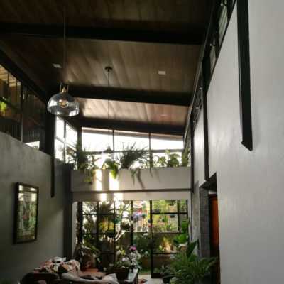 Comedor, Sala de estar en Remodelación jardin interno